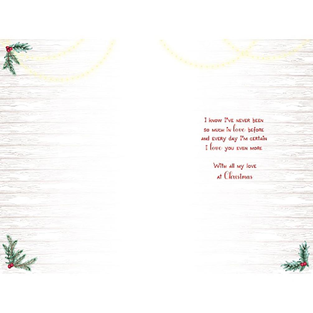 Gorgeous Fiancée Me to You Bear Christmas Card Extra Image 1